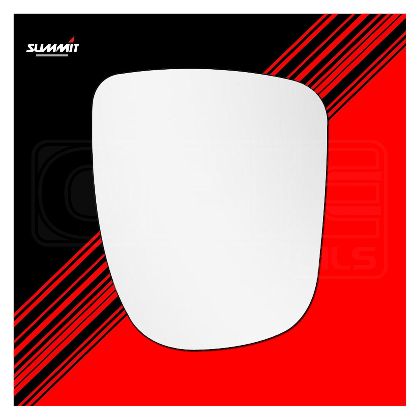 Heated Back Plate Commercial Replacement Mirror Glass - Summit SCG-07RBH