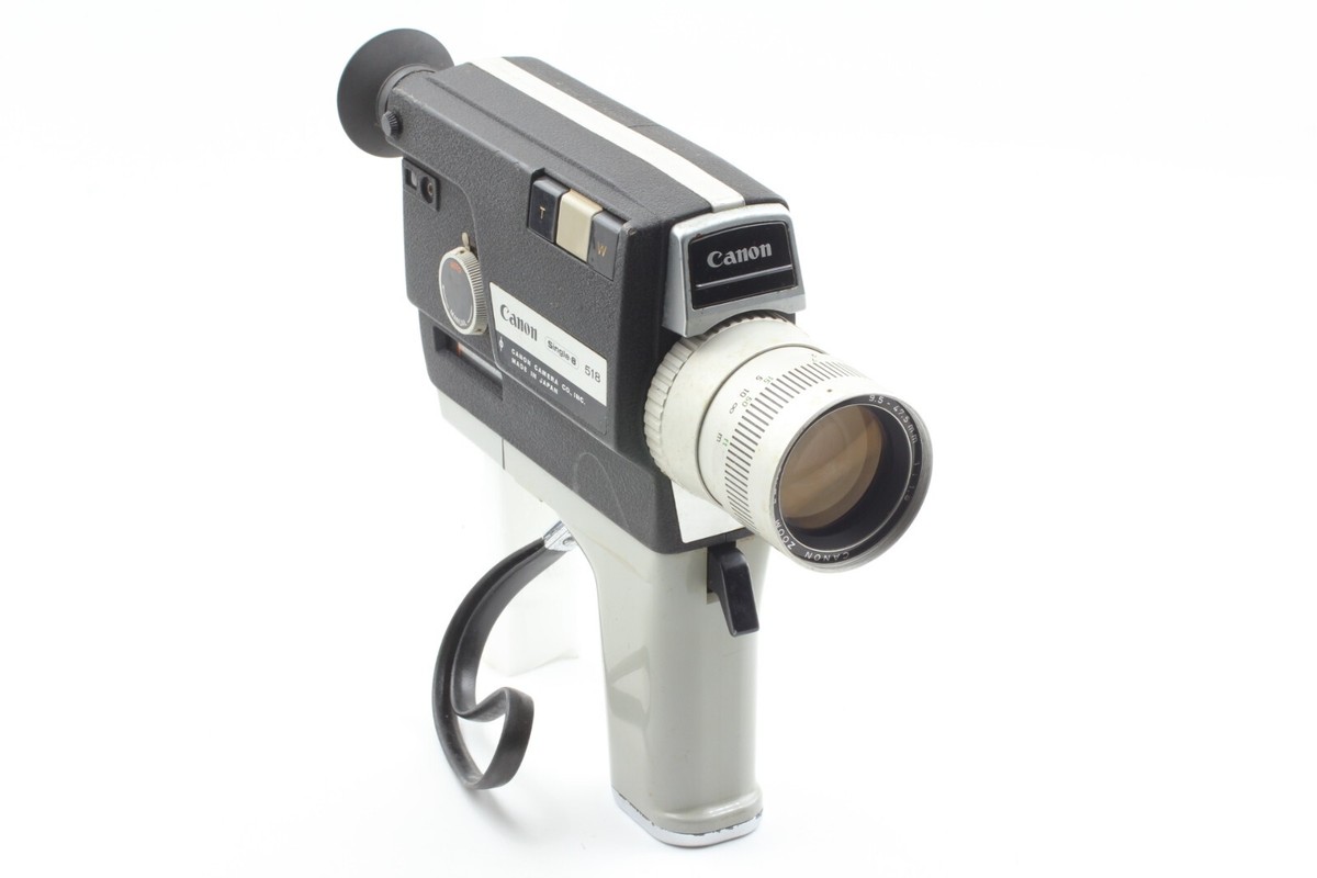 For Parts】 Canon Single-8 518 Auto Zoom 8mm Film Movie