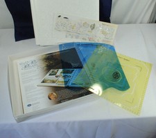 Creative Memories White Swirl Wedding 12x12 Strap Hinge Album Page Protectors