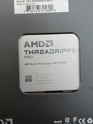 AMD Ryzen Threadripper PRO 7975WX CPU 32C 64T 100-000000453