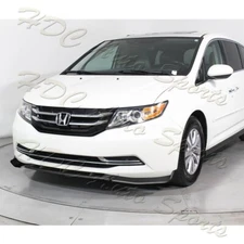 For 11-17 Honda Odyssey CK-Style Matt Black Front Bumper Splitter Spoiler Lip