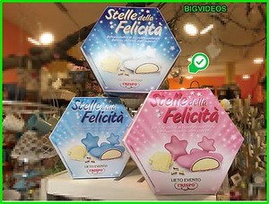 Confetti Crispo Stelle Lieto Evento Incarto Singolo Rosa Celeste Bianco Nascita Ebay