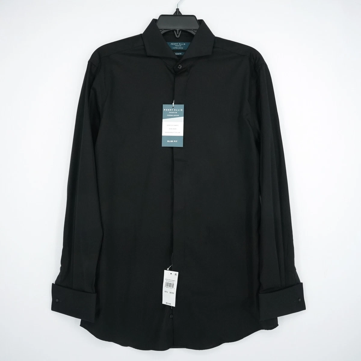 Perry Ellis Slim Solid Dress Shirts for Men for sale | eBay Perry Ellis Slim Solid Dress Shirts for Men for sale | eBay