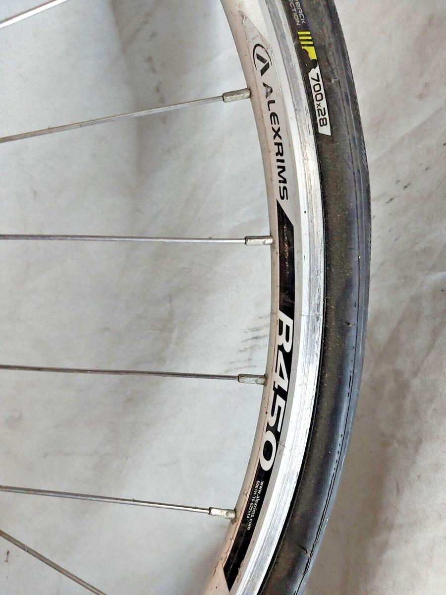 Alexrims R450 700c Road Bike Wheel Set 130/100 32S Silver