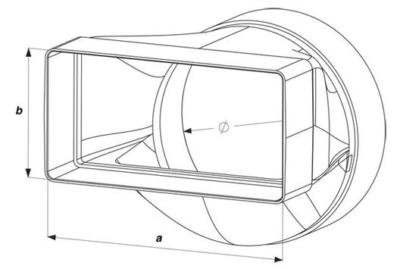 Canale Rettangolare Bianco - Trasformatore A 125 Mm - Foto 6
