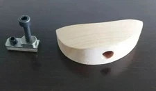 Palm support natural wood for Anschutz hand end stock attachement is included