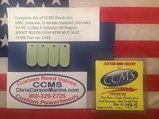 Ccms Evinrude Race Outboard Reed Intake Stuffer 90-115hp60 Deg.pn144rstfs-4