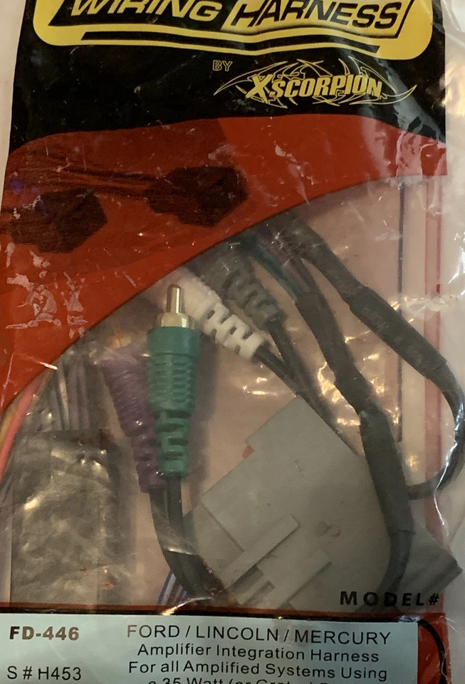 FD-466 CAR STEREO RADIO HARNESS FOR Ford/Lincoln/Mercury Car Stereo Wire Harness - Image 2 of 2