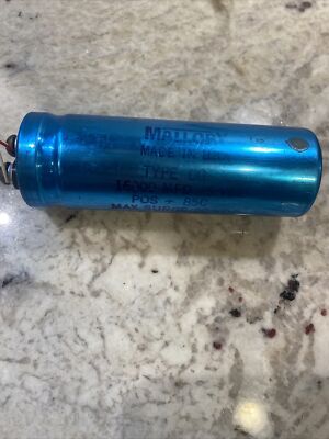 Mallory Capacitor Type: CG 16000 MFD 15 VDC 57-025-165 235-7833K * Untested