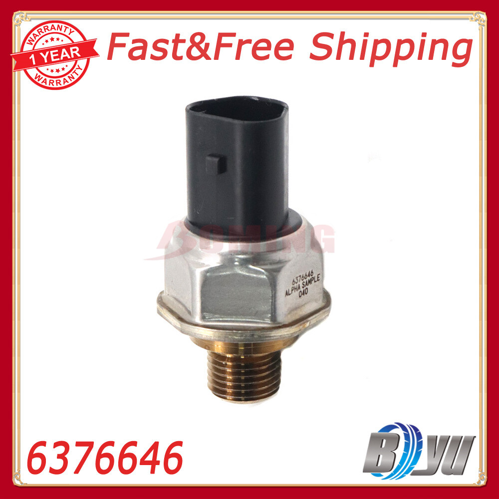 New Car High Quality Fuel Rail Pressure Sensor 6376646 6376