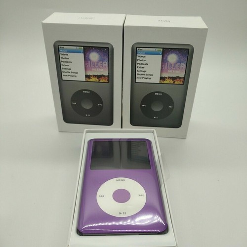 Apple iPod Classic 6th/7th Generation Purple 160GB/256GB/512GB/1TB/2TB - SEALED - Picture 7 of 8