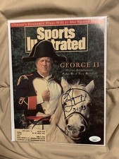 George Steinbrenner Signed Sports Illustrated Dates 3/1/93 JSA COA Yankees