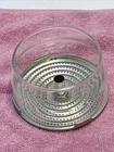 Pyrex Glass Coffee Pot 6 Cup Flameware Percolator 7826B Basket & Strainer 2 pc