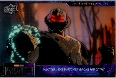 2023 Upper Deck Marvel What If ? #76 Ultron is Close Behind Clear Cut Chapters