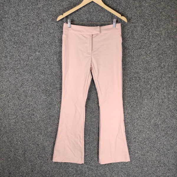 Glassons Pants Womens Size 6 Flared Pink Stretch