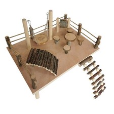 Spaciously Hamster Swing Climbing Set Perfect for Ensuring Entertainment