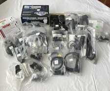 2 way radio lot - Mics Headsets Surveillance Ear Pieces1 New Old Stock -  Lot #1