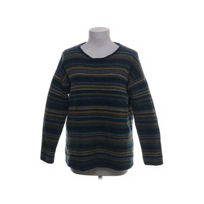 Seasalt Cornwall, Strickpullover, Größe: 44, Blau/Gelb/Weiß, Polyamid/Wolle #Ewz