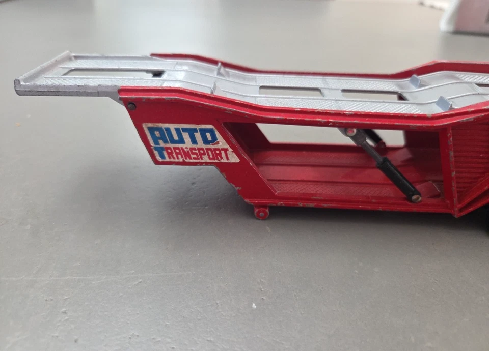 Vintage Matchbox Superking K-10 Auto Car Transporter Trailer 1976 LESNEY England - Image 2 of 4