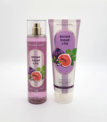 Bath & Body Works Brown Sugar & Fig Fragrance Body Mist & Body