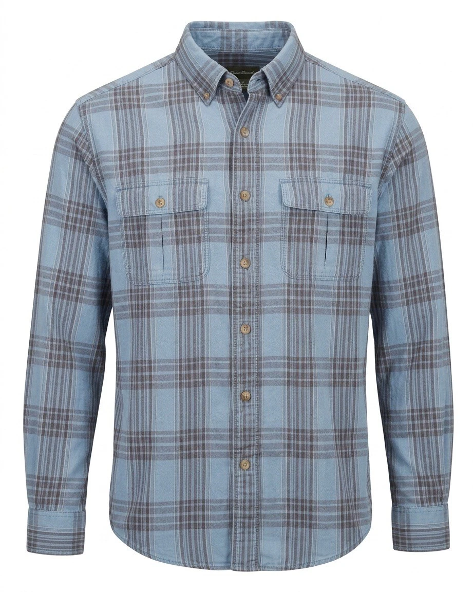 Eddie Bauer Size L Blue Shirts for Men for sale | eBay
