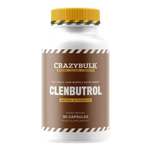 CrazyBulk CLENBUTROL -90 Capsules CUTTING & LEAN MUSCLE MUSCLE - Boîte de 1.