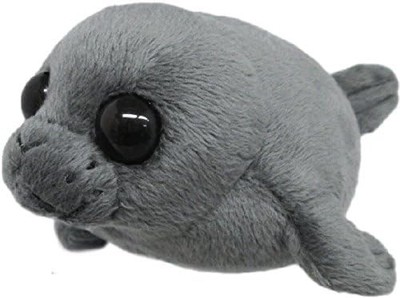 Plump Marine Baikal Seal Plushie Stuffed animal 13cm From Japan