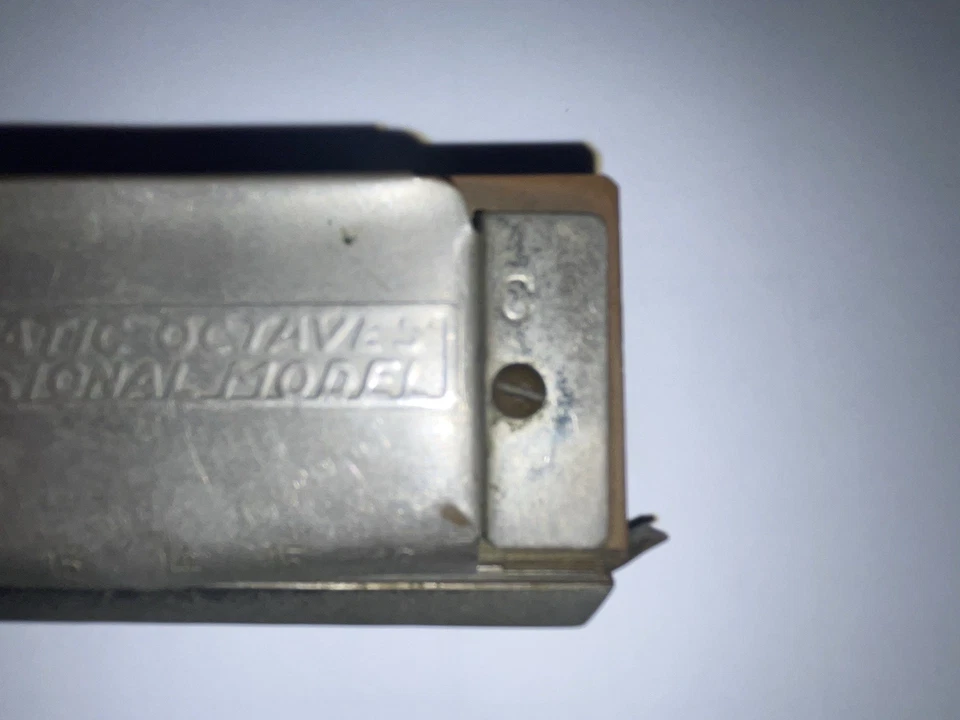 Vintage HOHNER 64 CHROMONICA 16 HOLE Professional Model Harmonica Germany Key C - Image 3 of 4