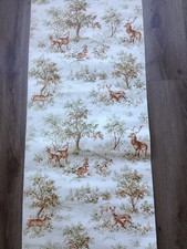 🦌 Rouleau de papier peint vintage – Scène de forêt