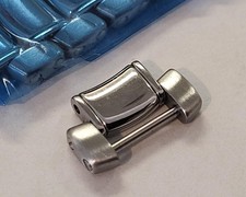 NOS EBEL LADIES 1911 BAND BRACELET LINK ALL STEEL 13MM FLAT BACK FOR 6521 6522