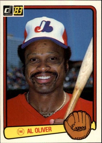 Al Oliver #140 1983 Donruss card