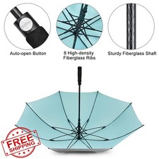 G4Free 54/62 Inch Golf Umbrella Windproof UV Protection Auto Open