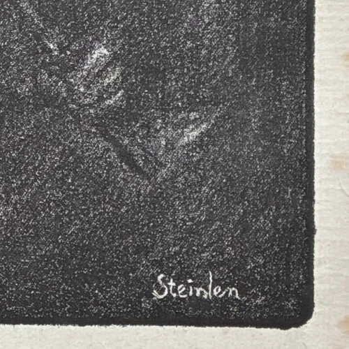 STEINLEN Théophile-Alexandre 1903 lithograph lithographie - Photo 4/4