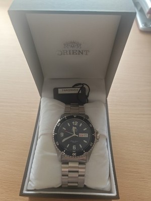 Orient Mako II Automatisch Tag/Datumsanzeige Marine Blau FAA02002D3Herrenuhr