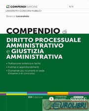 9788891443731 Beatrice Locoratolo Compendio di diritto processuale amministrativ