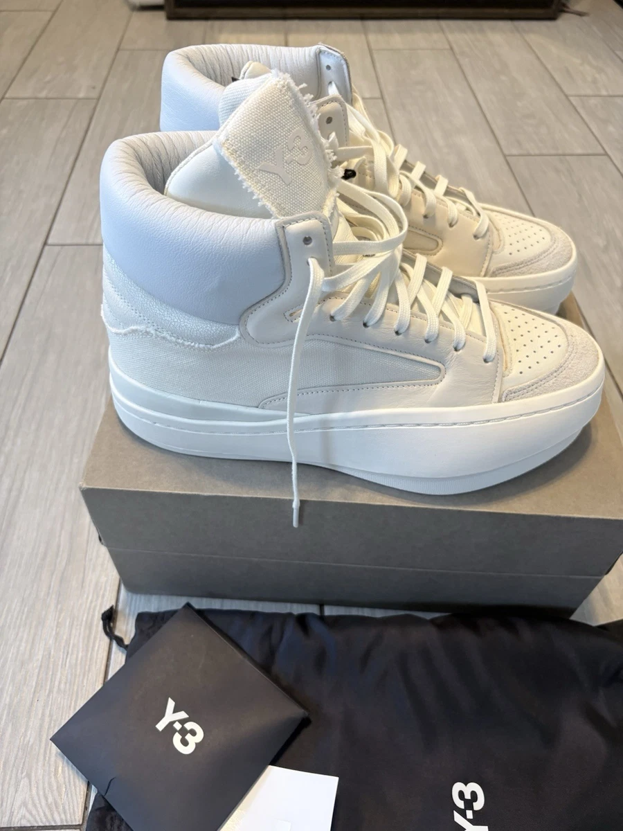 Adidas Y-3 Centennial High Off White White Tint for sale | eBay