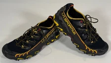 La Sportiva Ultra Raptor Trail Running Hiking Shoes Mens Black Yellow Size 10