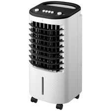 5L Portable Water Air Cooler Fan 2 Ice Packs Evaporative Humidifier Office Unit