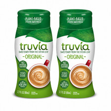2-Pack Truvia Zero-Calorie Liquid Sweetener, brand new, 2.7 Fl Oz Bottles