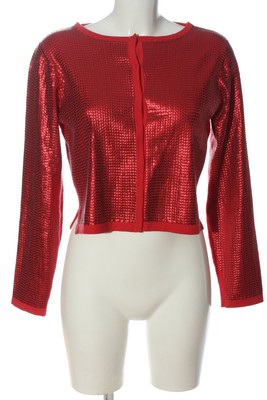 ADOLFO DOMINGUEZ Strick Cardigan Damen Strickbekleidung Gr. DE 38 rot