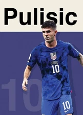 Christian Pulisic Artist Signed Soccer Art Card 2/10