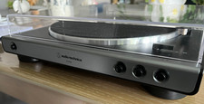Audio-Technica AT-LP60X Automatic Belt-Drive Turntable Black-Read Update-TESTED