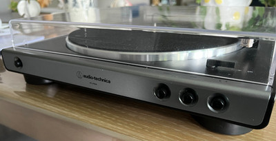 Audio-Technica AT-LP60X Automatic Belt-Drive Stereo Turntable Black-Read-TESTED