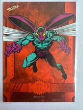 2023 UD Marvel Metal Universe Avengers Orange Beetle 05/25