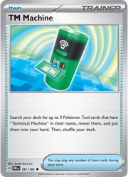 TM Machine 181/182 Destined Rivals Uncommon Trainer-Item