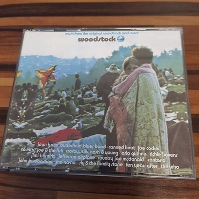 VARIOUS woodstock RECORD SERVICE ALSDORF GERMANY VG/VG+ (2CD, Pop, Atlantic)