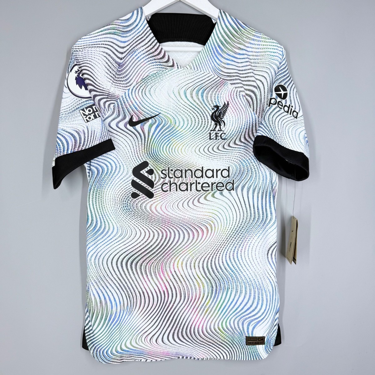 NWT LIVERPOOL 2022/2023 AWAY PLAYER ISSUE SHIRT JERSEY AUTHENTIC