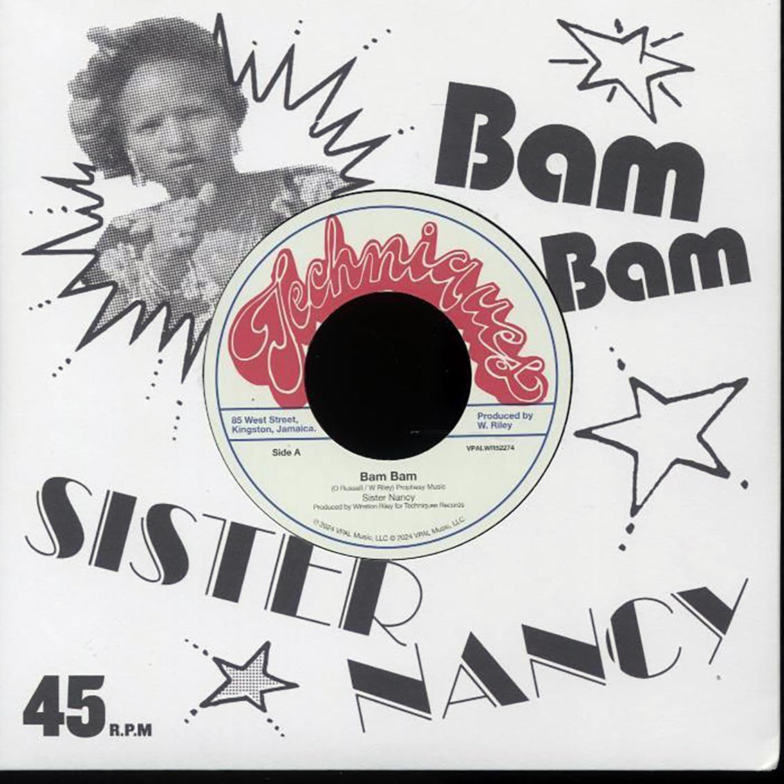 Sister Nancy - Bam Bam / Techniques All Stars - Stalag Version [New Vinyl 7"]