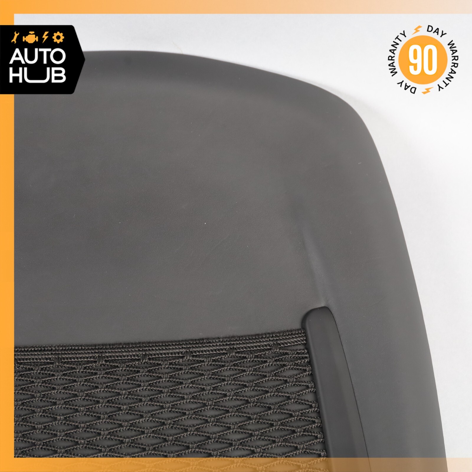 14-22 Maserati Ghibli M157 Front Left Side Seat Back Cover Black OEM