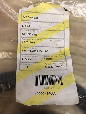 New Olympian/F.G. Wilson 10000-14003 Generator Wiring Harness